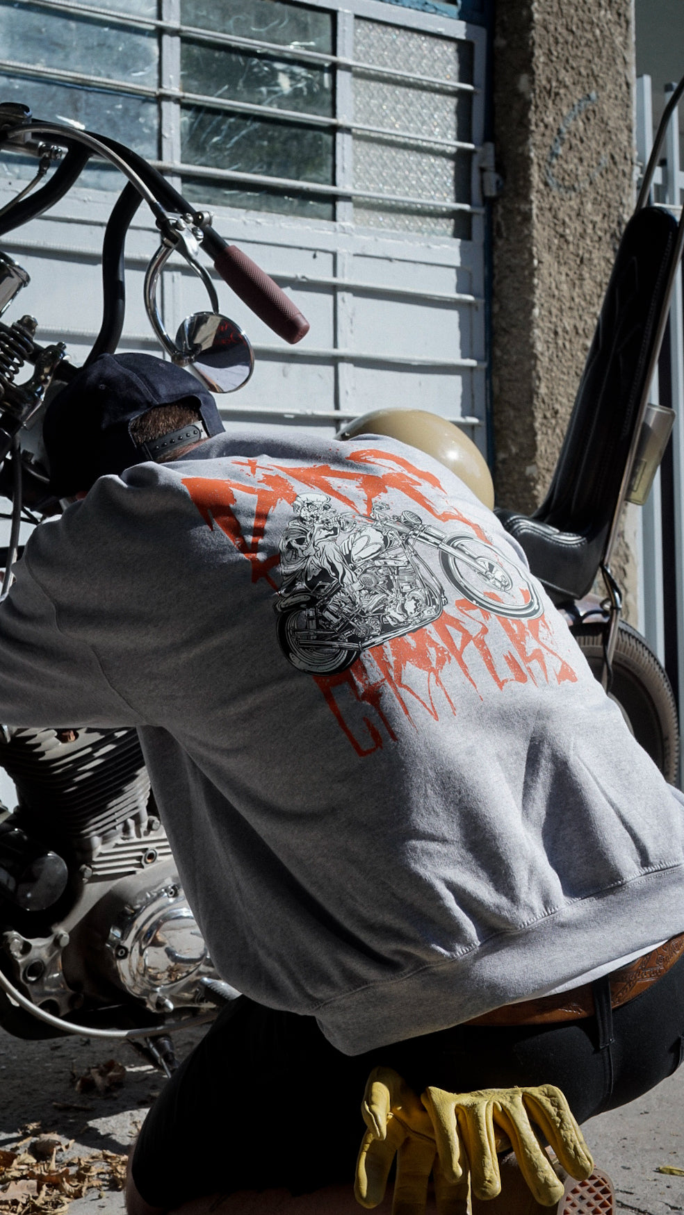Sudadera con cuello redondo Just Ride