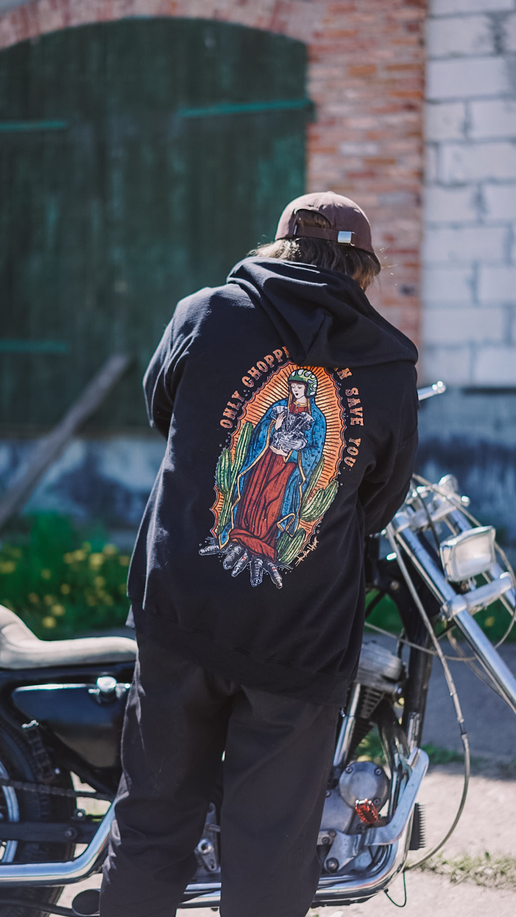 Sweat à capuche zippé Mother of Choppers