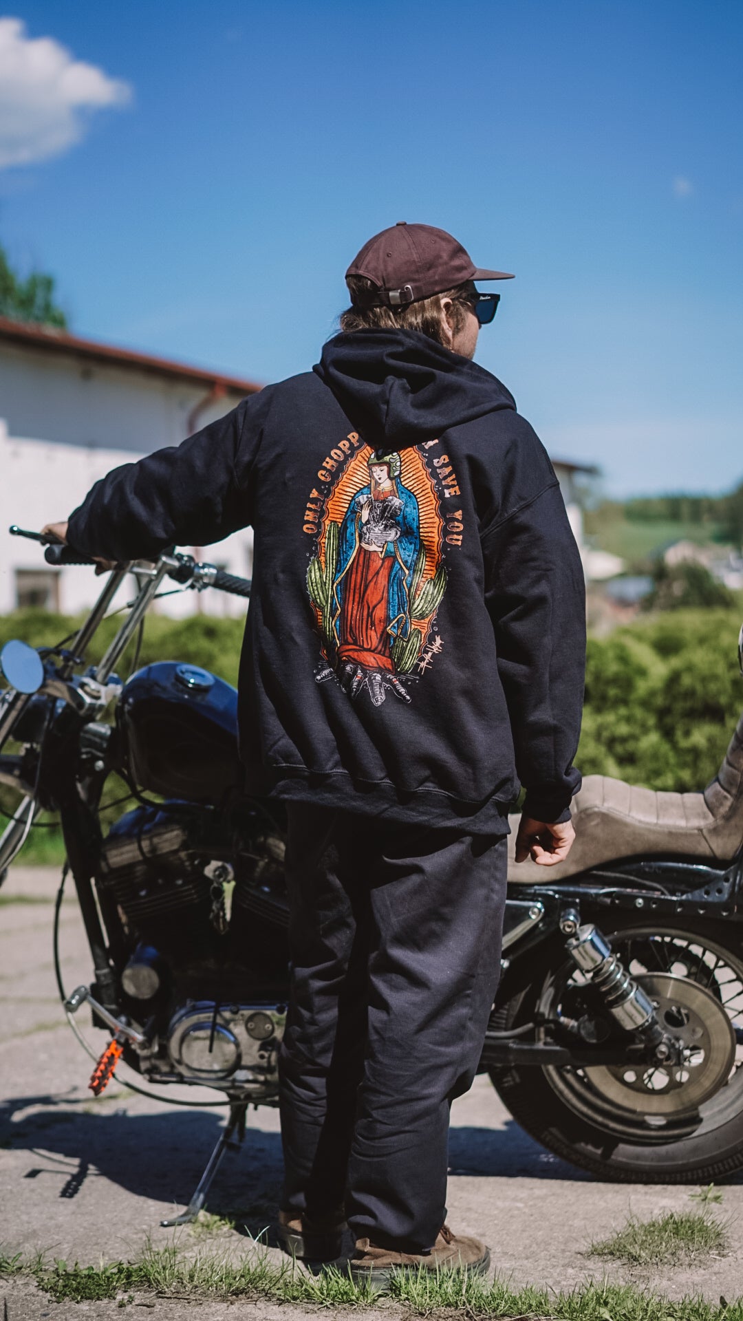 Sweat à capuche zippé Mother of Choppers