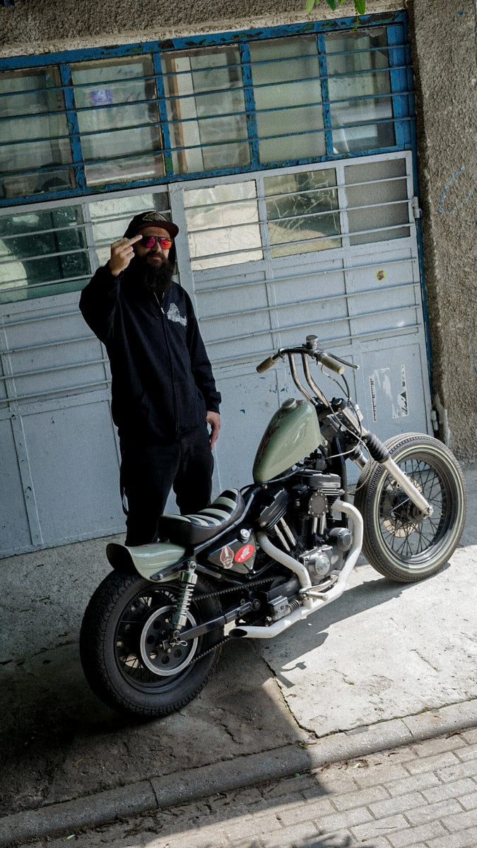 bastard カーディガン Bastard Zip Hoodie – Buster Wise