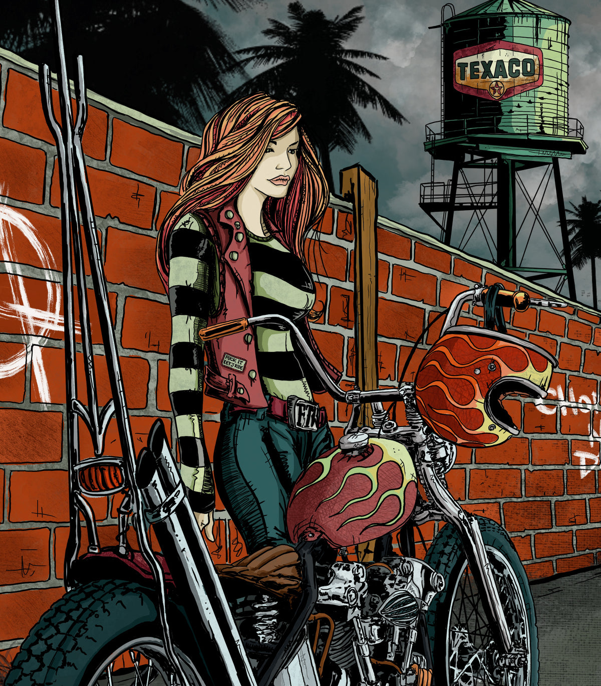 Texaco chick
