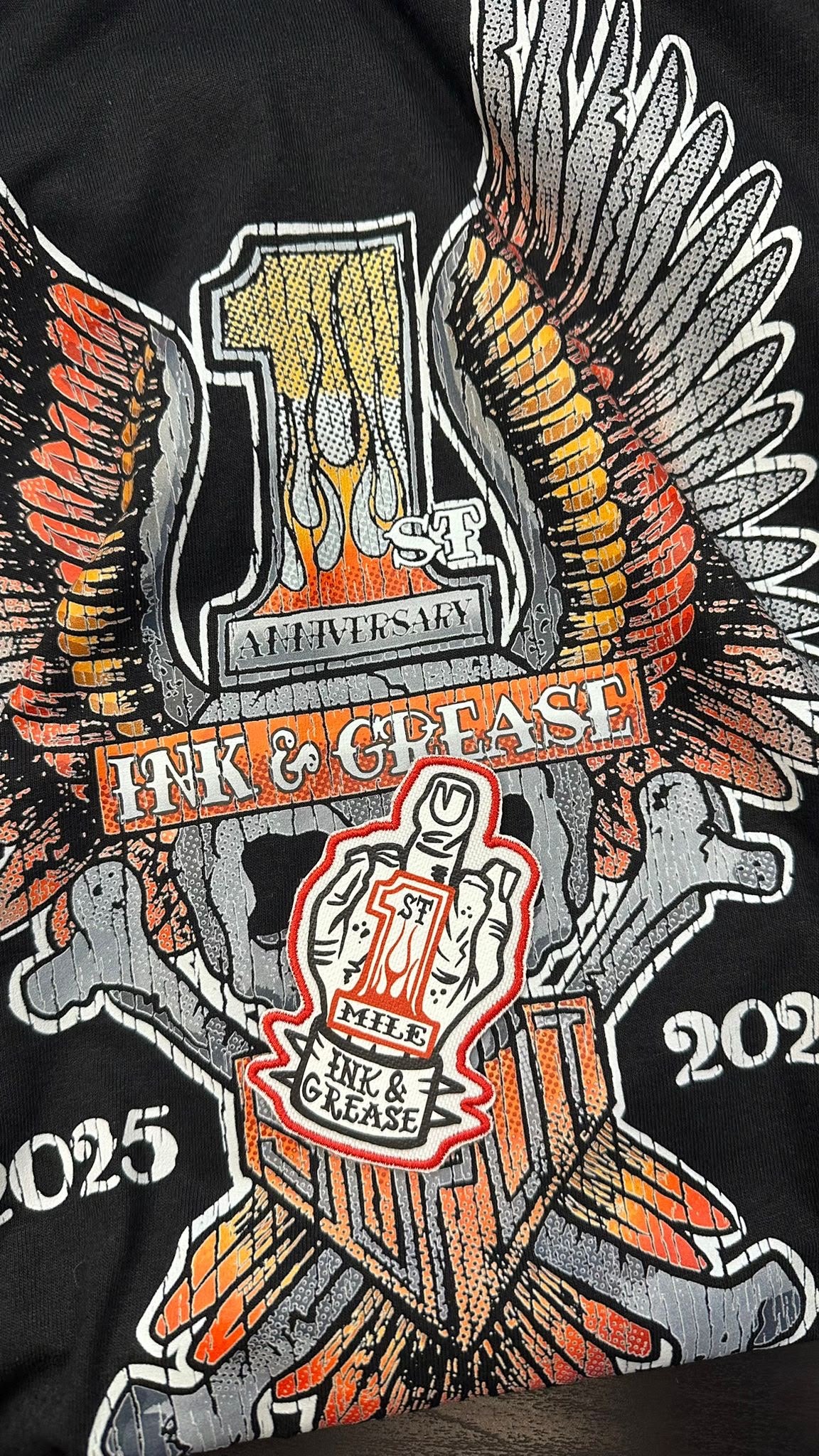 1st Anniversary | T-shirt black PREORDER