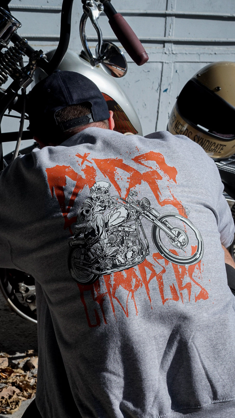 Sudadera con cuello redondo Just Ride