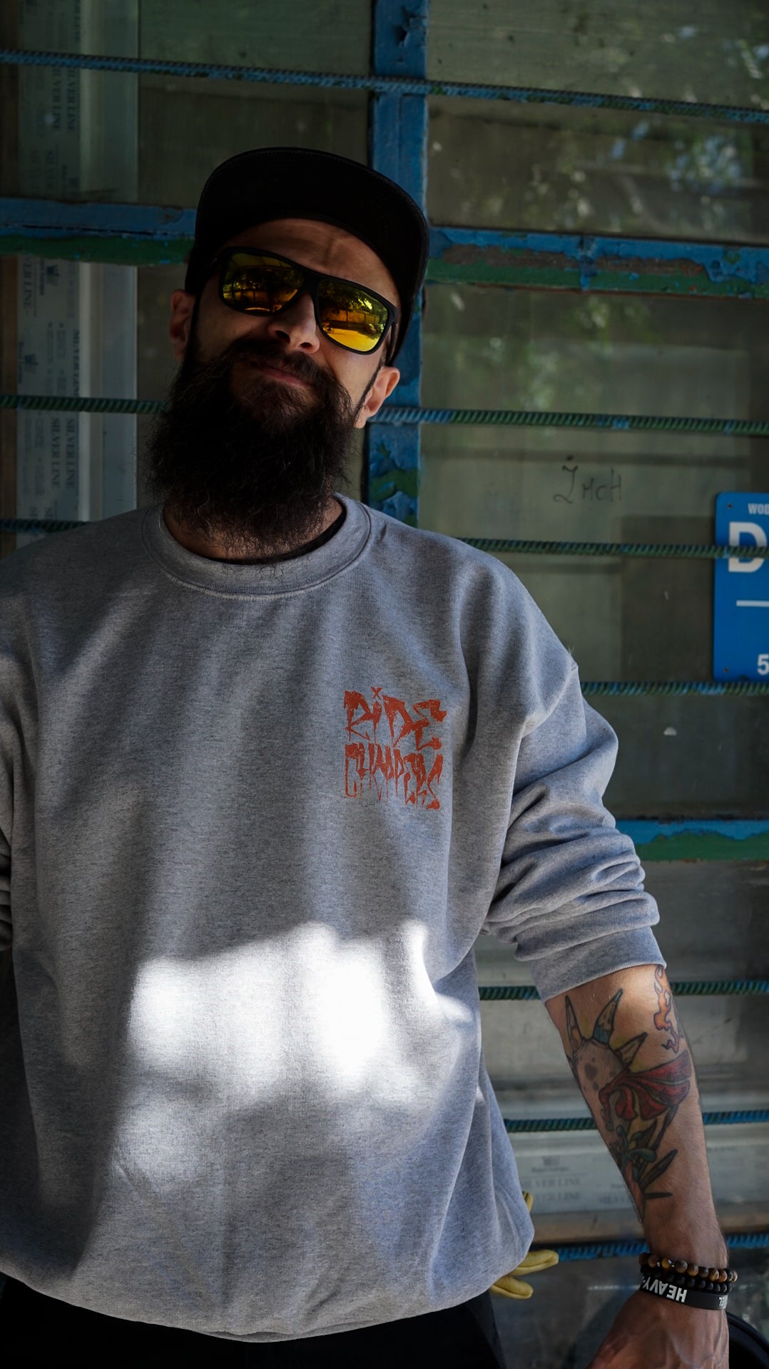 Sudadera con cuello redondo Just Ride