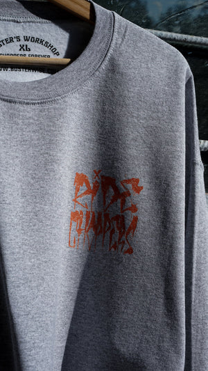 Just Ride crewneck