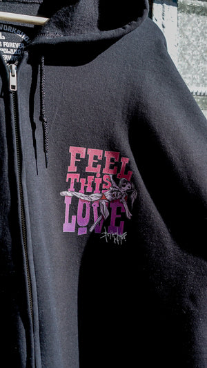 Feel the Love Zip Hoodie