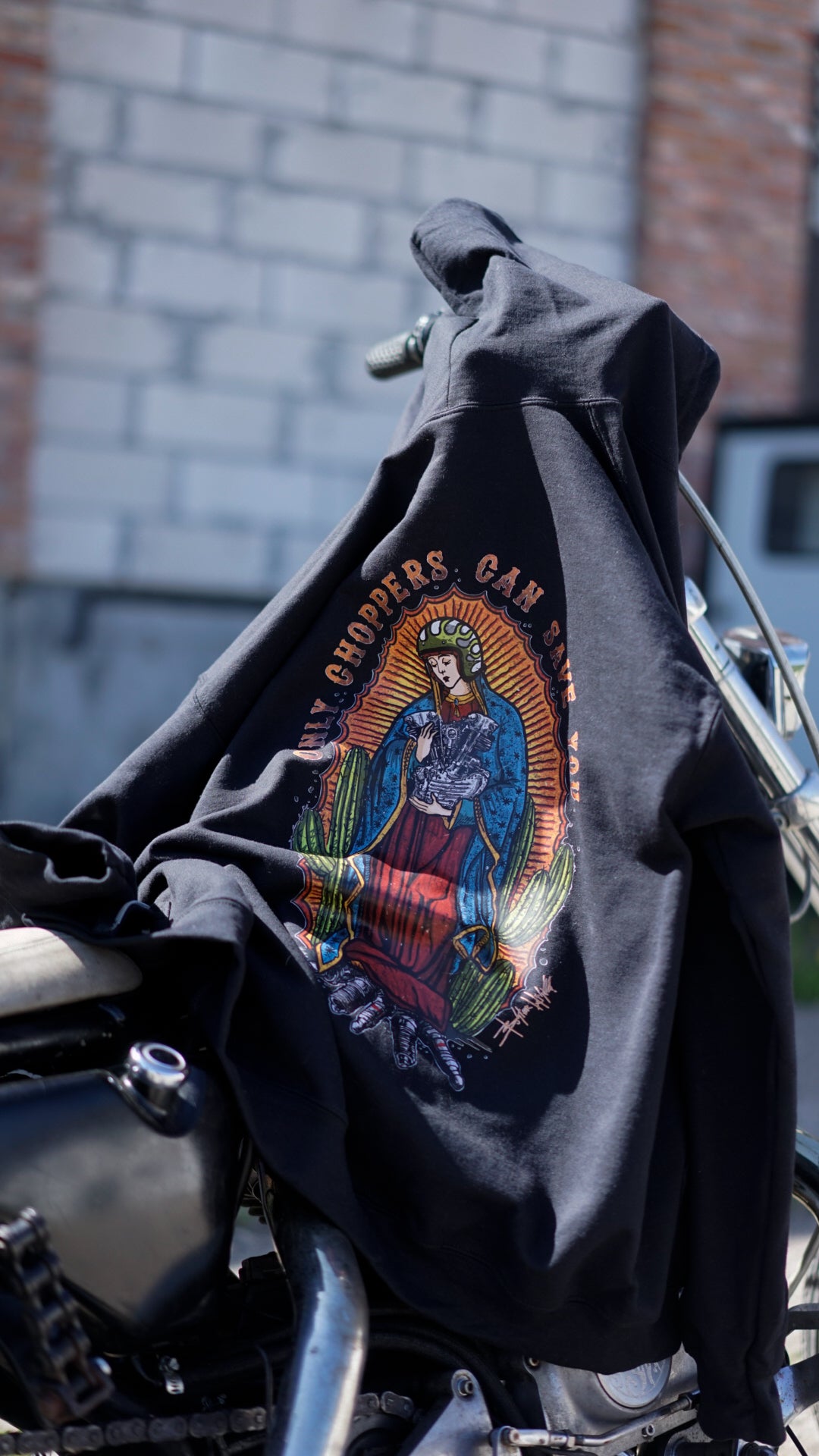 Sweat à capuche zippé Mother of Choppers