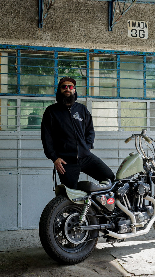 Bastard Zip Hoodie