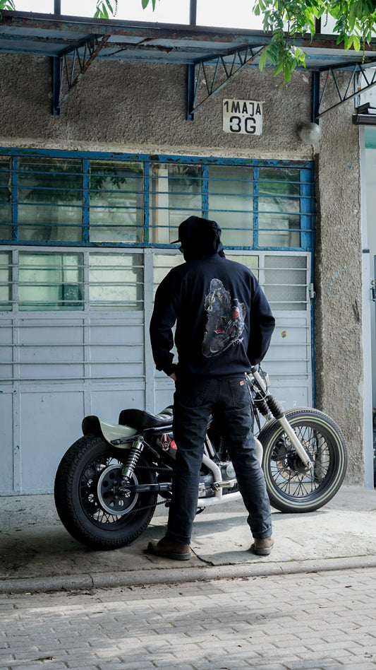 Bastard Zip Hoodie