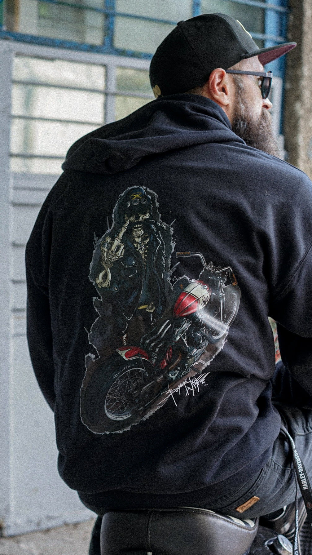 BASTARD 短丈ジップフーディー BASTARD 短丈ジップフーディー Bastard Zip Hoodie – Buster Wise