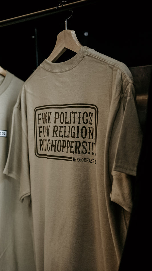 Fck authorities | T-shirt tan