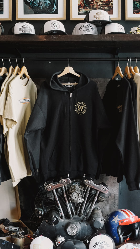 Support 97 | Zip Hoodie black