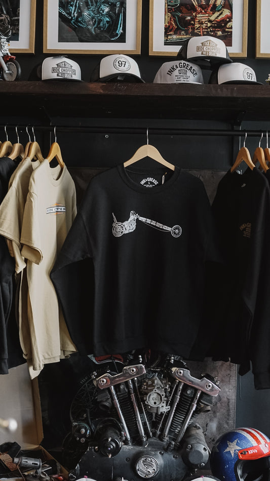 Chopper weirdos | crewneck black