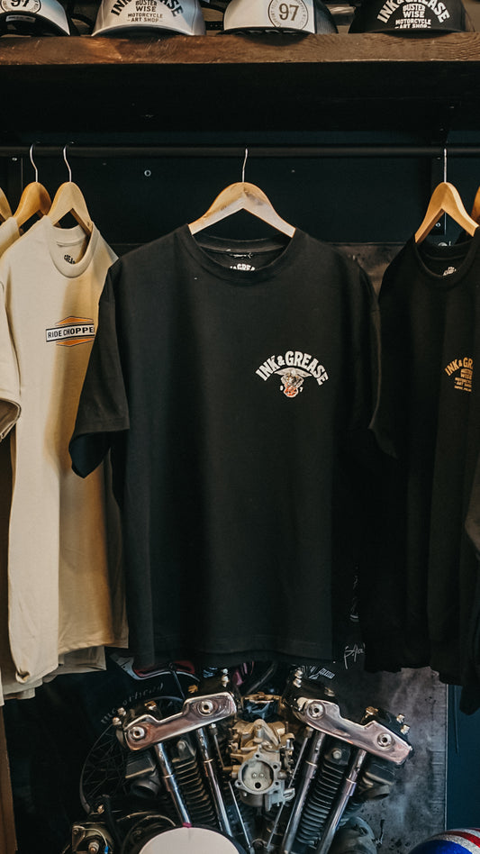 Seagull icon | T-shirt black