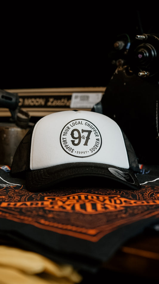 Support 97 trucker | black/white