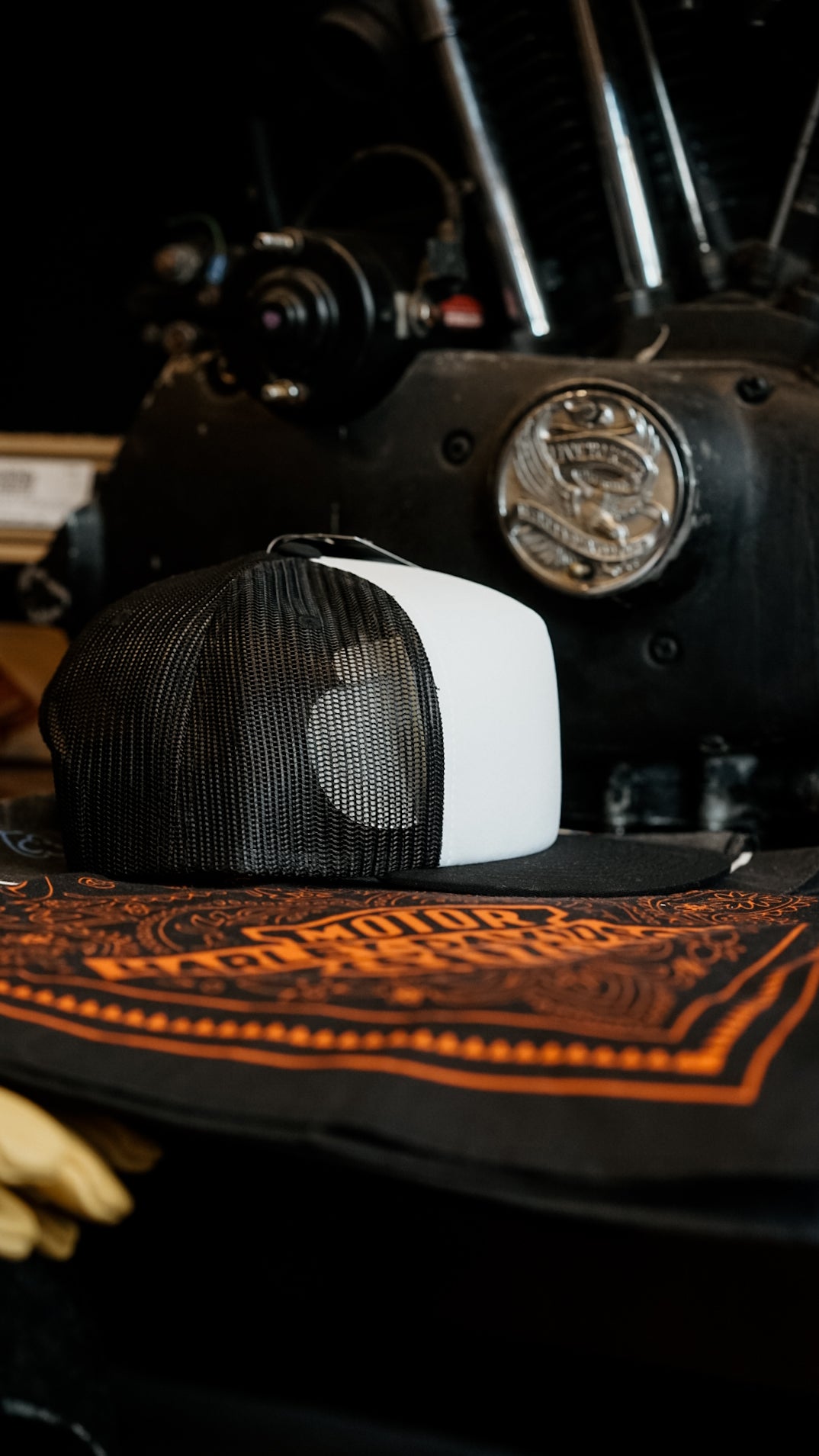 Support 97 | trucker black/white/flat