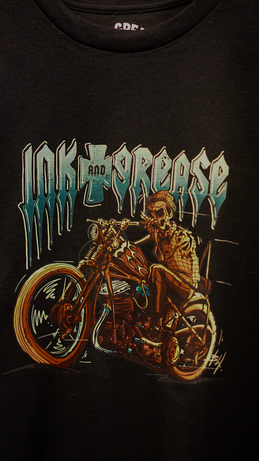 Rider Ink&Grease | T-shirt black