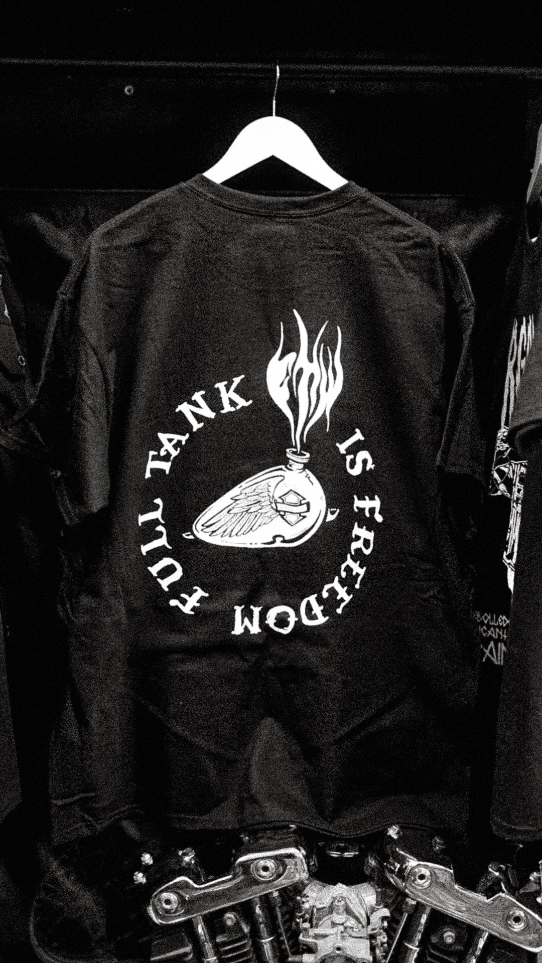 Freedom Ink&Grease | T-shirt black