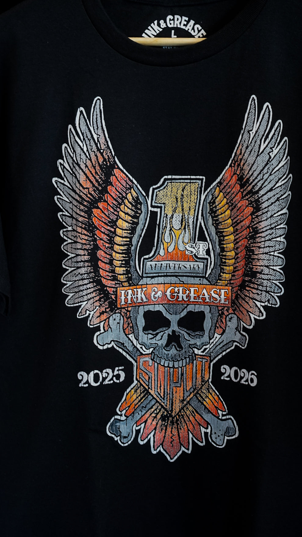 1st Anniversary | T-shirt black PREORDER