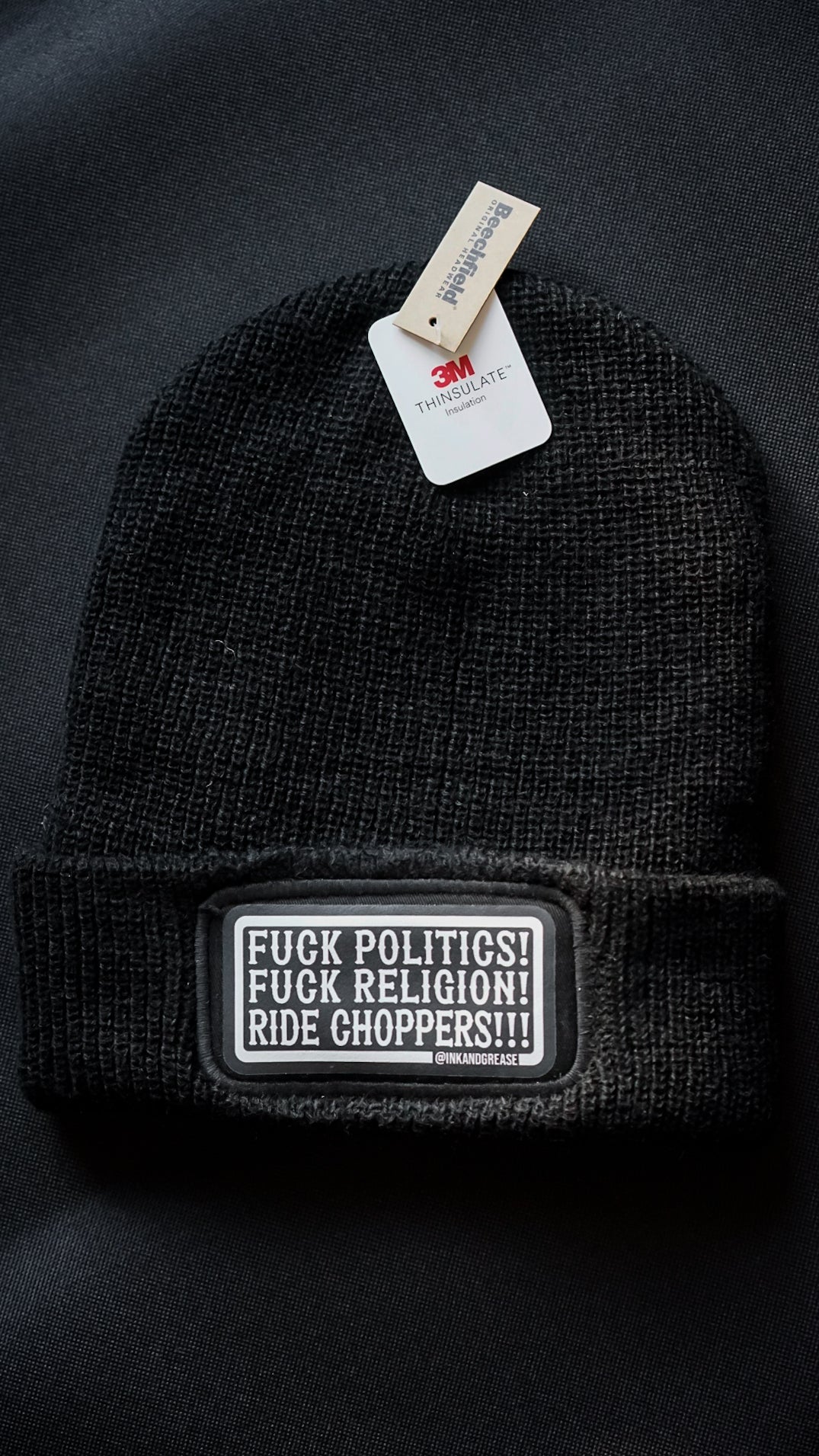 Fck authorities | Patch Beanie