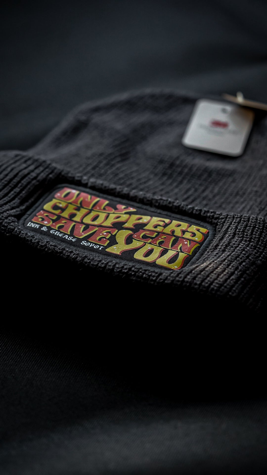Only Choppers Flame Yellow | Patch Beanie