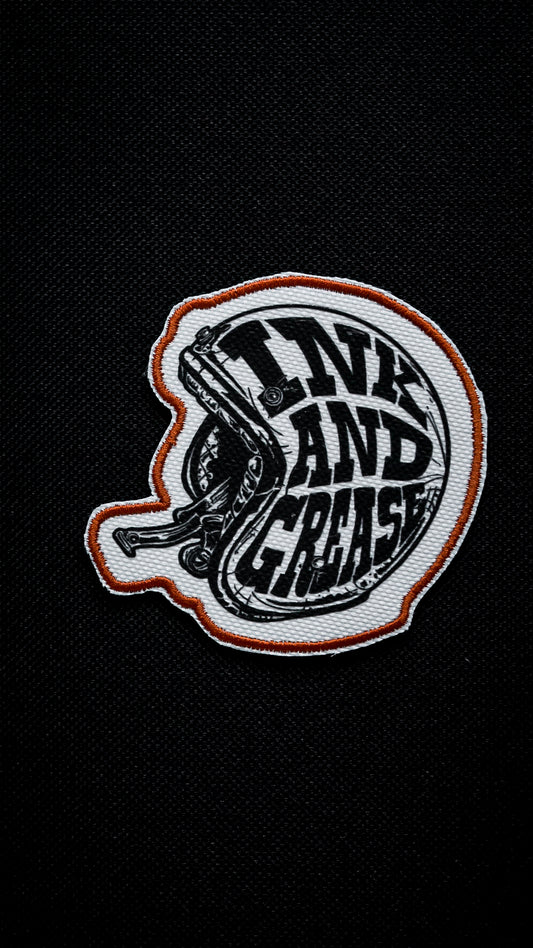 Helmet | Orange Patch