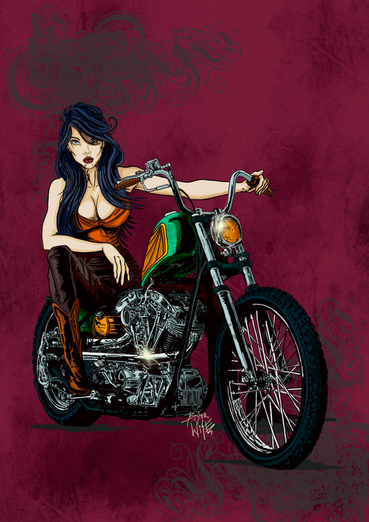 Biker Girl | digital