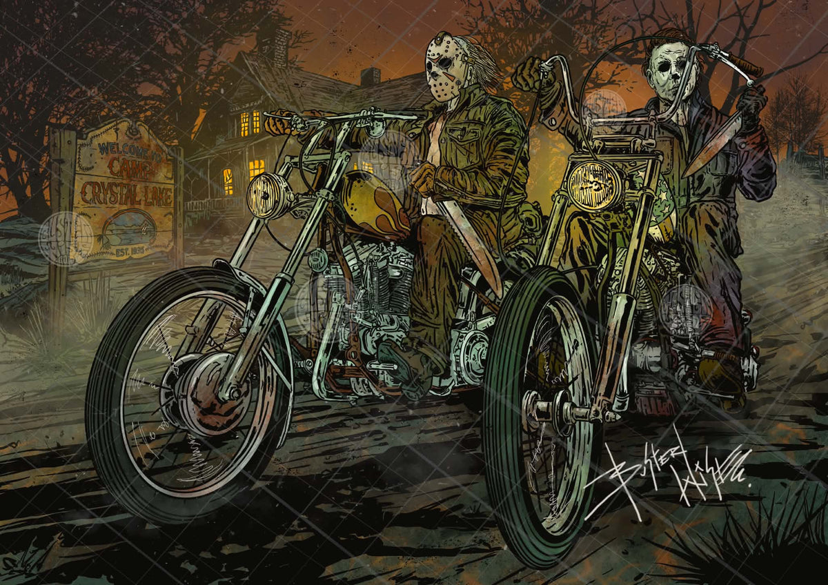 Creepy Rider - digital file