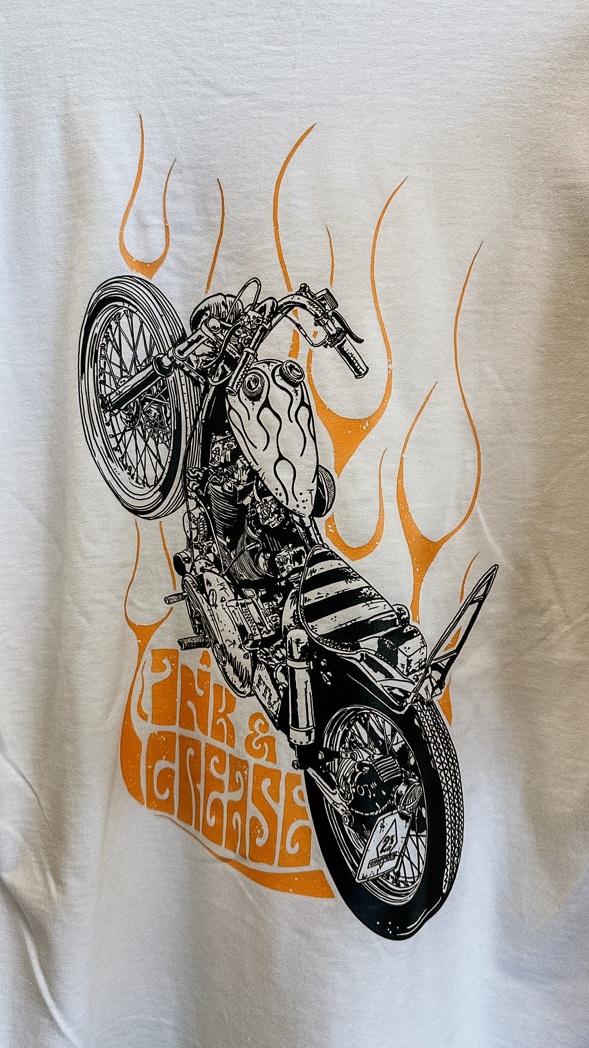 Flames | T-shirt white