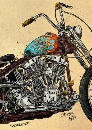 Open image in slideshow, Shovelhead Chopper
