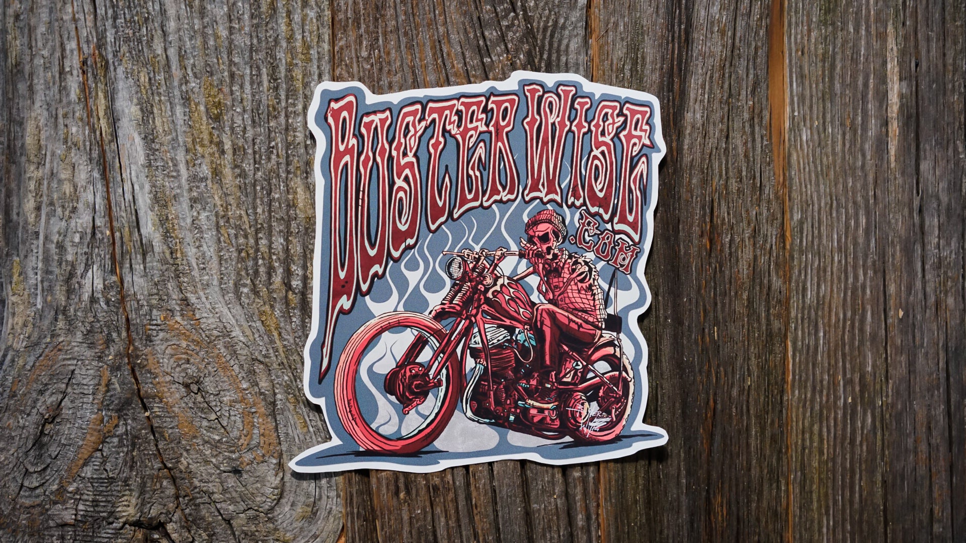 Buster Wise Sticker