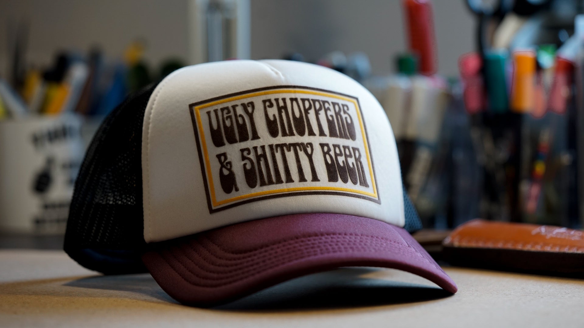 Ugly choppers & Shitty beer - trucker cap