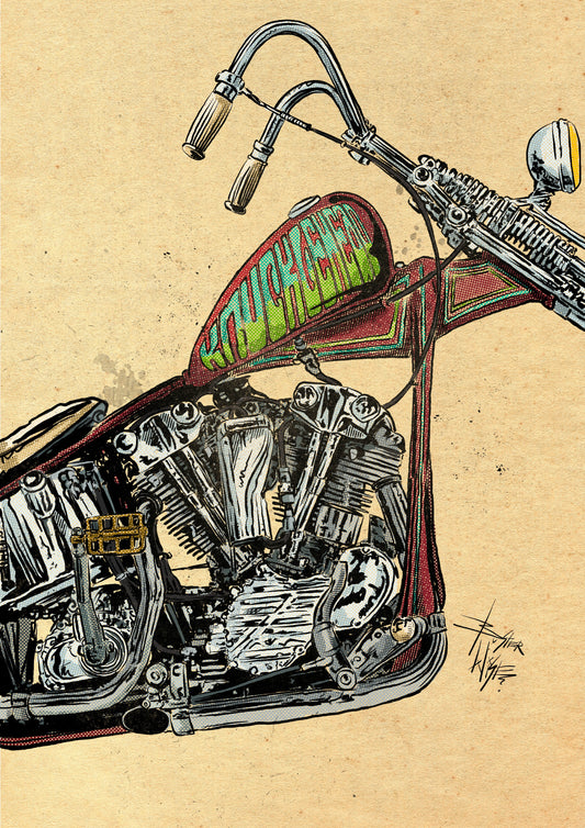 Knucklehead Chopper