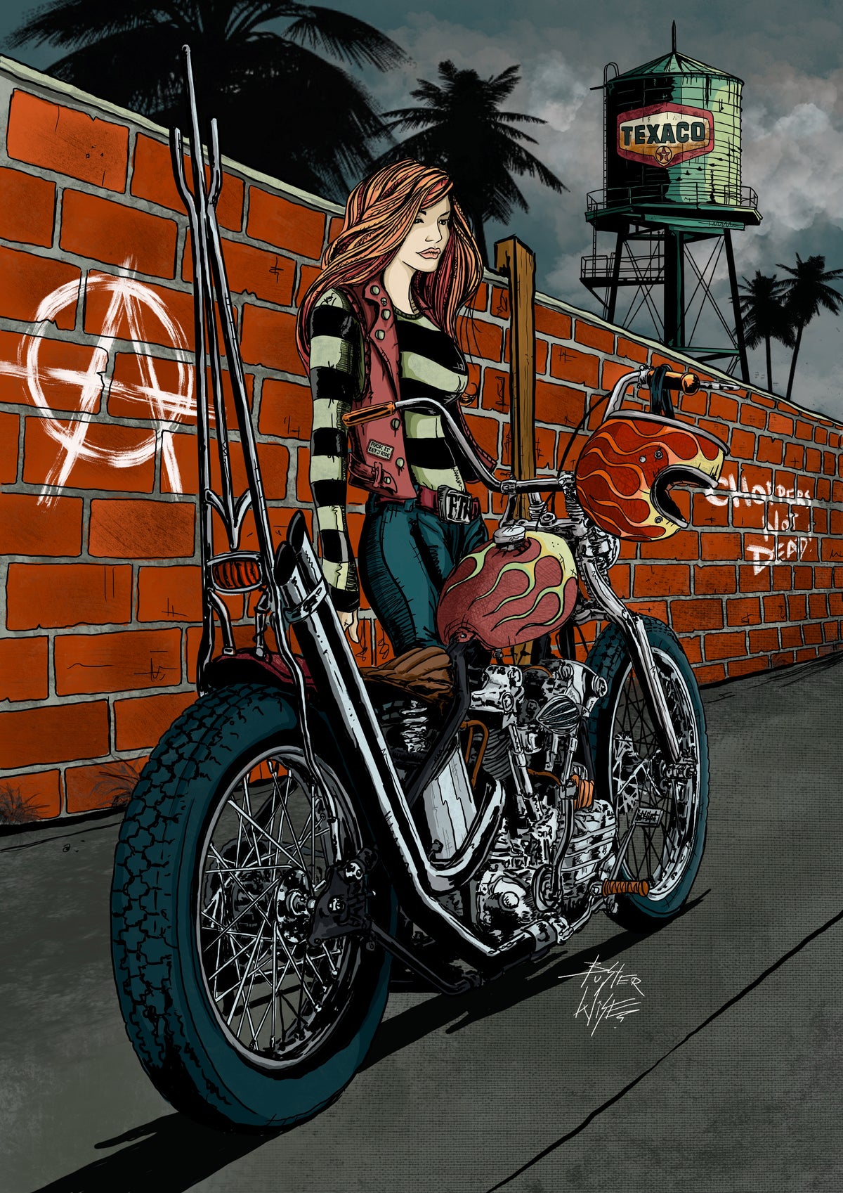 Texaco chick