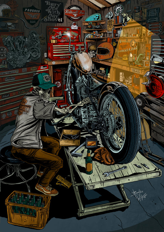 Buster’s garage